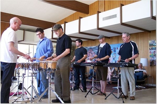 Sō performs Drumming with Steve Reich and Nexus at Ojai Festival