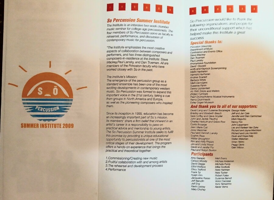 Inaugural SōSI! First Summer Institute at Princeton University